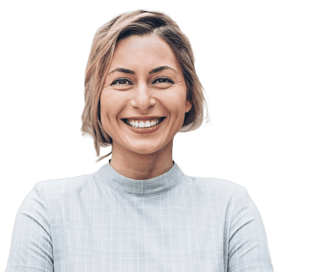 happy female Freedom Debt Relief client